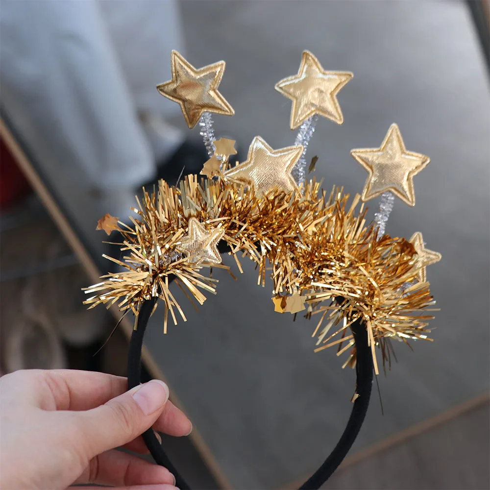 Gold Silver Happy New Year Headband Star Sequin Glitter 2025 New Year Hairband Hair Hoop Decorative Party Photo Props
Gold Silver Happy New Year Headband Star Sequin Glitter 2025 New Year Hairband Hair Hoop Decorative Party Photo Props