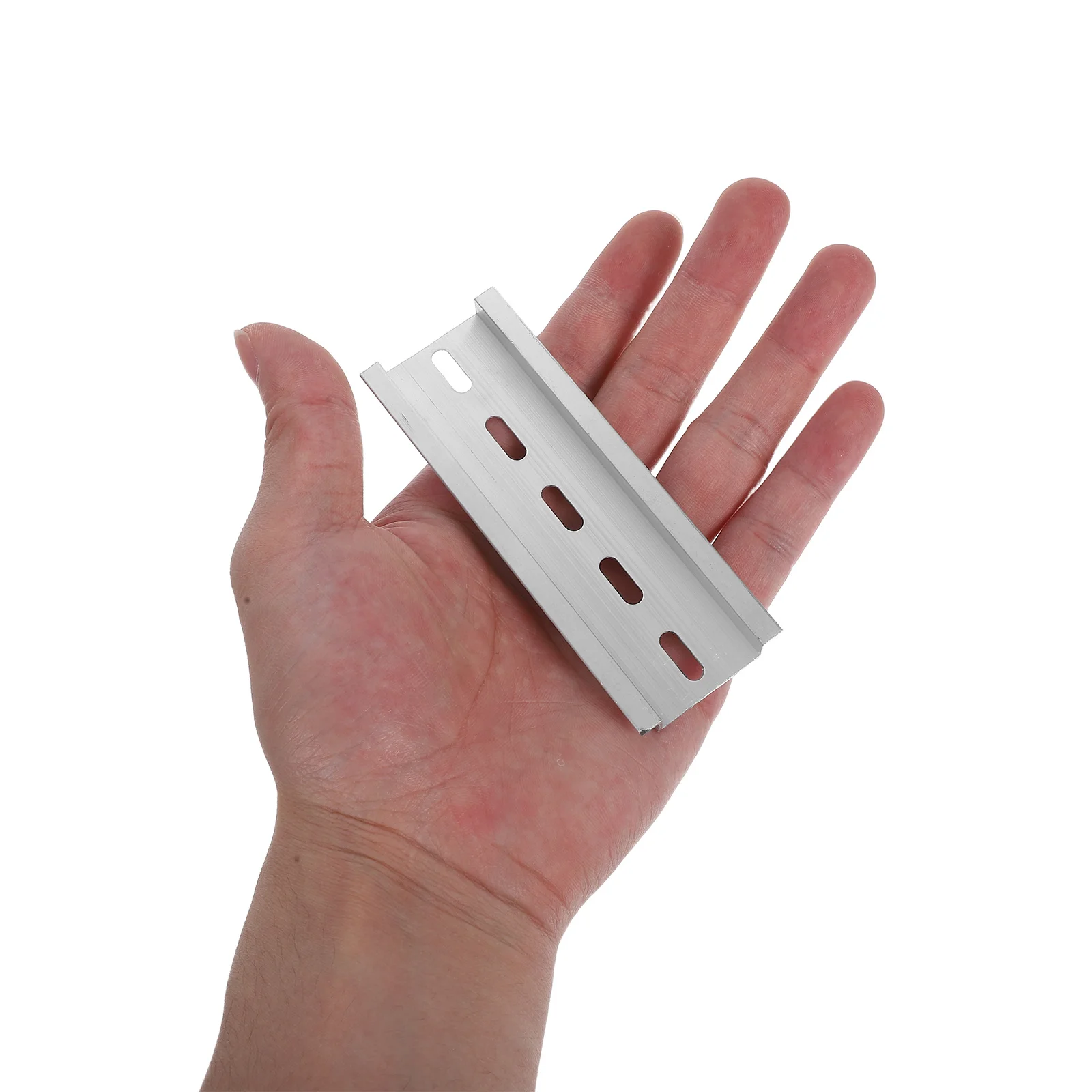 10Pcs Long Din Rail Metal Replacement for Industrial Applications Pre-Drilled Oval Holes Easy to Install Supports Heavy-Duty
10Pcs Long Din Rail Metal Replacement for Industrial Applications Pre-Drilled Oval Holes Easy to Install Supports Heavy-Duty