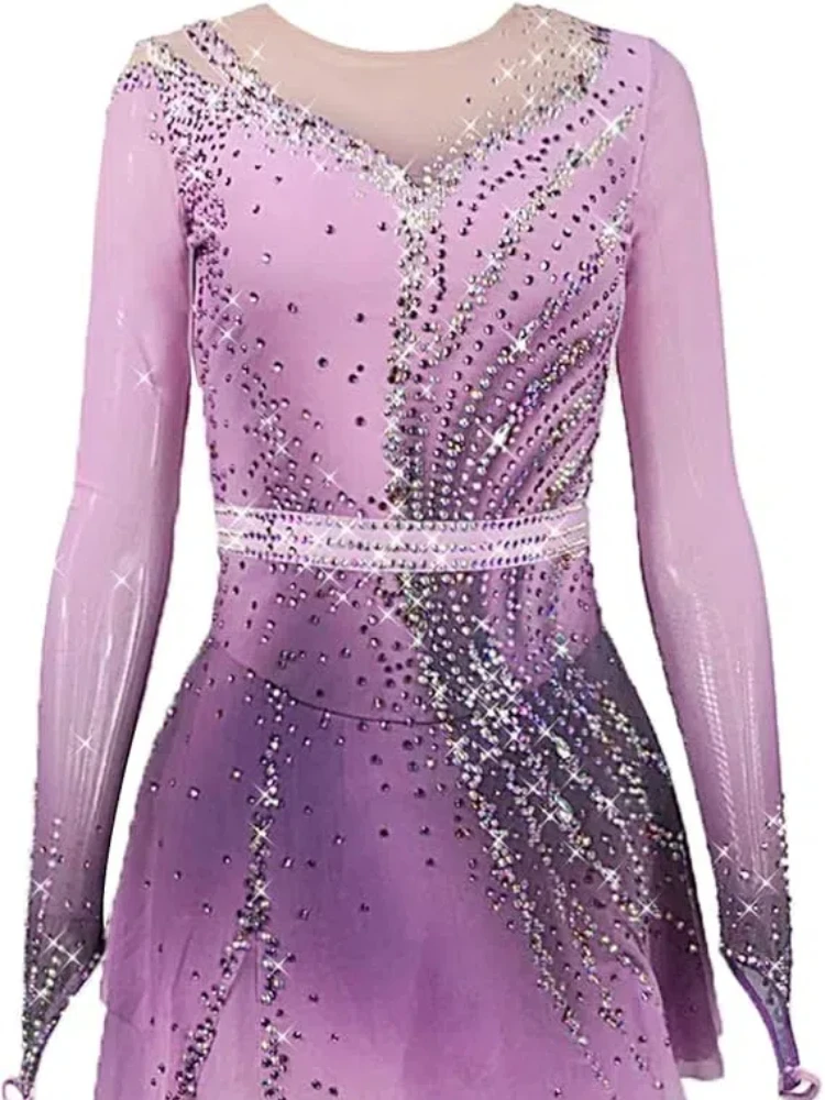 Customized Girls Figure Skating / Spinning / Performance Costumes Adult and Kids Girls Performance Dresses Skating Costumes
Customized Girls Figure Skating / Spinning / Performance Costumes Adult and Kids Girls Performance Dresses Skating Costumes