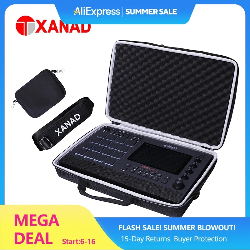 XANAD Travel EVA Hard Carrying Case for Аkai Professional MPC Live II Protective Carrying Storage Bag
XANAD Travel EVA Hard Carrying Case for Аkai Professional MPC Live II Protective Carrying Storage Bag