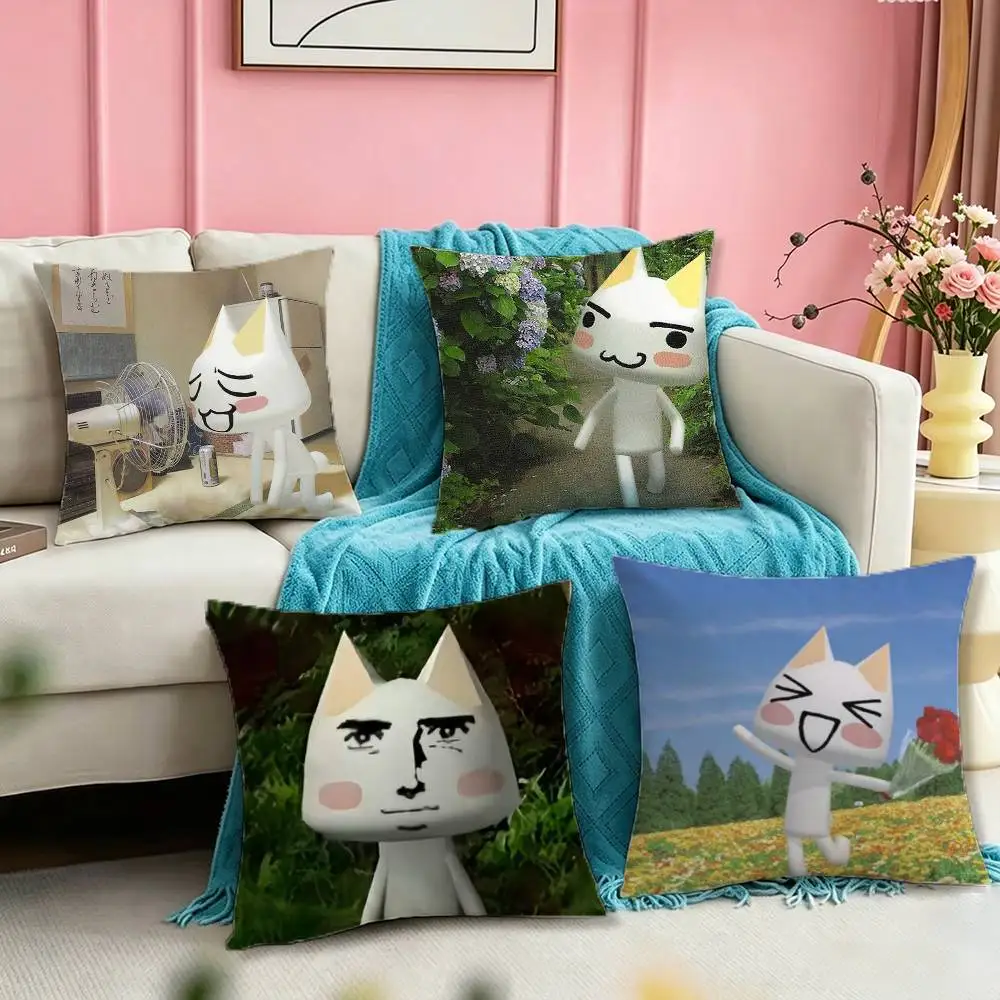 Kawaii Toro Inoue Cat Square Double-Sided printed Pillow Case Bedroom Bedside Pillow Sofa Cushion Cover
Kawaii Toro Inoue Cat Square Double-Sided printed Pillow Case Bedroom Bedside Pillow Sofa Cushion Cover