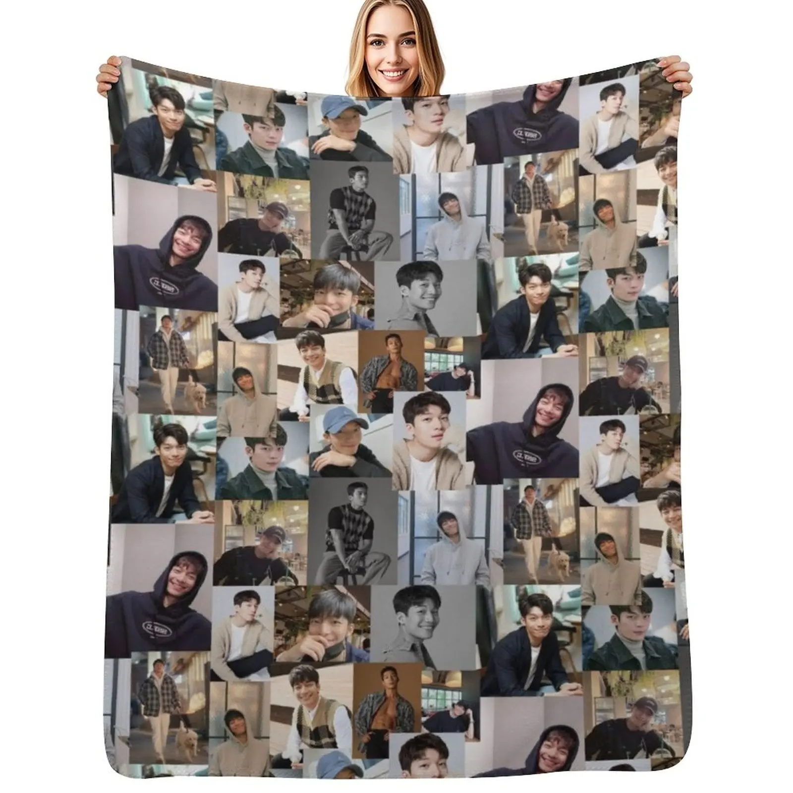 Wi Ha-Joon Throw Blanket Soft Bedroom Blanket for Night Sleeping
Wi Ha-Joon Throw Blanket Soft Bedroom Blanket for Night Sleeping