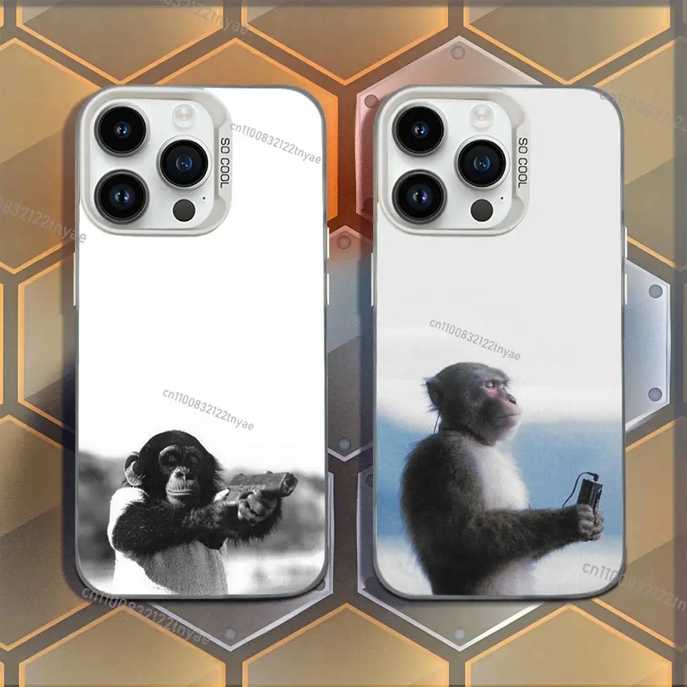 Cute Funny Monkey Phone Case For iPhone 17,16,15,14,13,12,11,Mini,Pro,E,MAX White Candy Matte Shockproof Cover
Cute Funny Monkey Phone Case For iPhone 17,16,15,14,13,12,11,Mini,Pro,E,MAX White Candy Matte Shockproof Cover