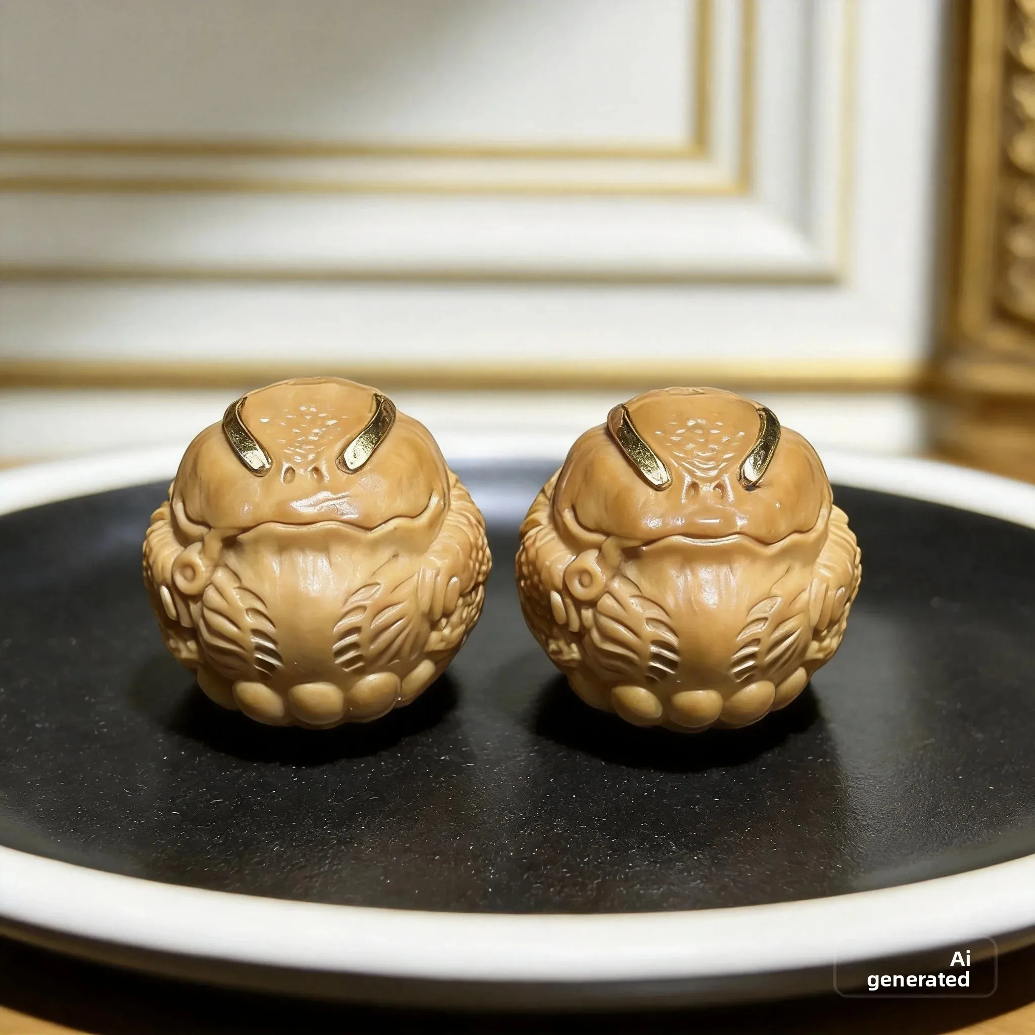 Monkey Head Walnut Carved Bead 2026 Handmade Double Knife Golden Toad Inlaid Single Bead For Diy Bracelet Pendant Fine Craft Chi
Monkey Head Walnut Carved Bead 2026 Handmade Double Knife Golden Toad Inlaid Single Bead For Diy Bracelet Pendant Fine Craft Chi