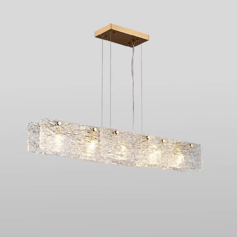 Light Luxury Restaurant Pendant Light Simple One Character Crystal Strip Light Personalized and Creative Hotel Front Desk Modern
Light Luxury Restaurant Pendant Light Simple One Character Crystal Strip Light Personalized and Creative Hotel Front Desk Modern