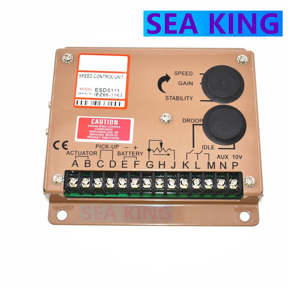 ESD5111 Governor Speed Control Unit Engine Electric Controller Diesel Generator Accessories
ESD5111 Governor Speed Control Unit Engine Electric Controller Diesel Generator Accessories