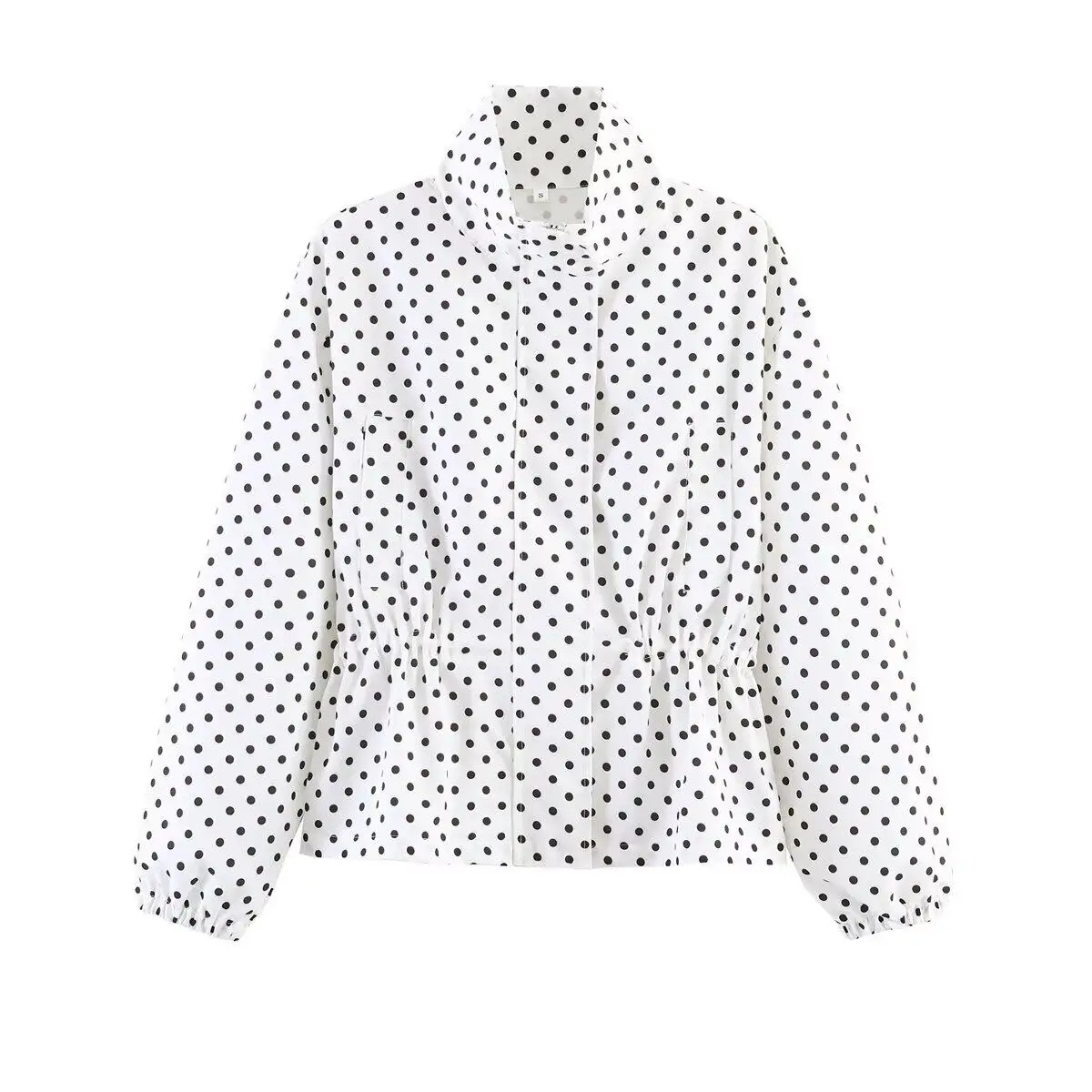 SuperAen European and American Style Women's Fashion Spring 2026 New Long-sleeved Polka Dot Print Drawstring Waist Tops
SuperAen European and American Style Women's Fashion Spring 2026 New Long-sleeved Polka Dot Print Drawstring Waist Tops