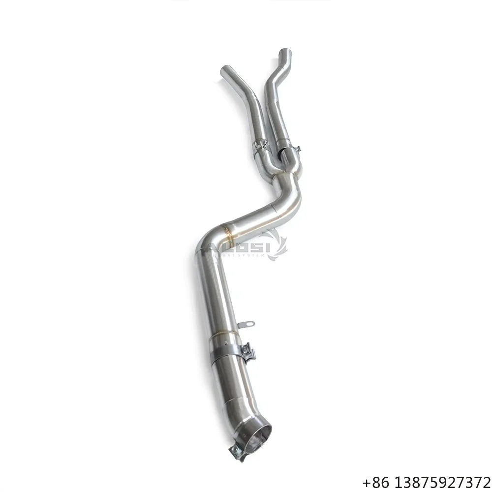 Popular SS304 Mid Pipe Exhaust for M440 B58 3.0T 2019-2023 Performance Middle Pipe for 340i M2 M240i Escape Muffler
Popular SS304 Mid Pipe Exhaust for M440 B58 3.0T 2019-2023 Performance Middle Pipe for 340i M2 M240i Escape Muffler