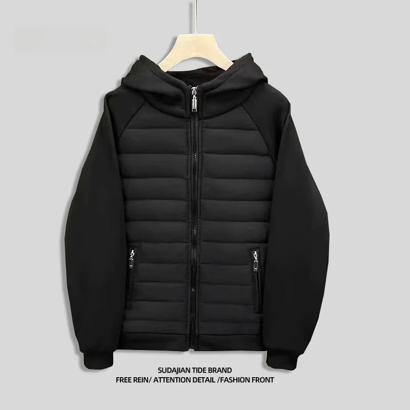 Autumn Winter ex Loose Fit Casual Hooded Cotton Jaet Thermal Patchwork Long Sve Zipper Closure Polyester Lined Coat
Autumn Winter ex Loose Fit Casual Hooded Cotton Jaet Thermal Patchwork Long Sve Zipper Closure Polyester Lined Coat