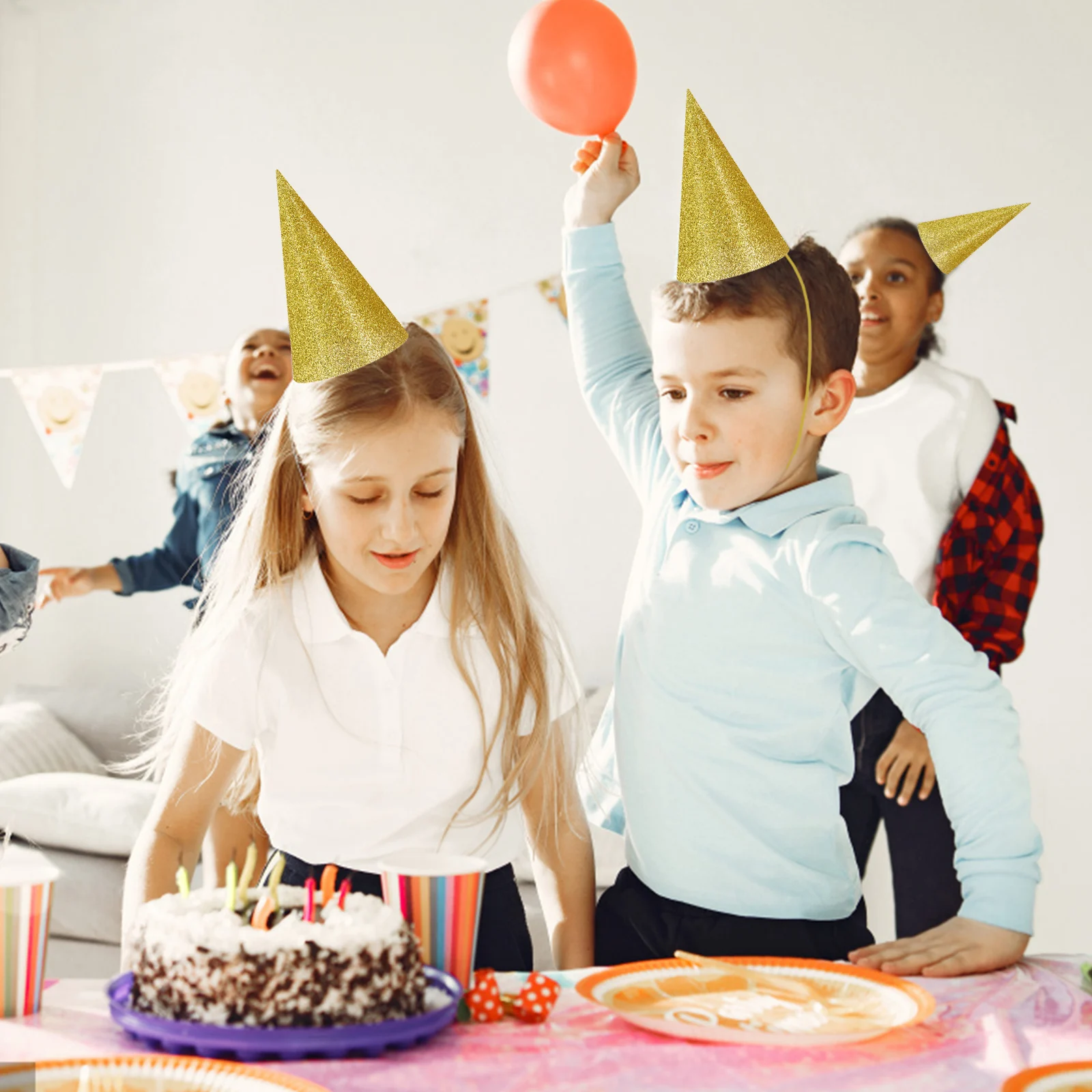 12 pcs Hat Party Conical Cap Kids Adults Glitter Cone Celebration Decorations Birthday Hats For Kids Unique Style
12 pcs Hat Party Conical Cap Kids Adults Glitter Cone Celebration Decorations Birthday Hats For Kids Unique Style