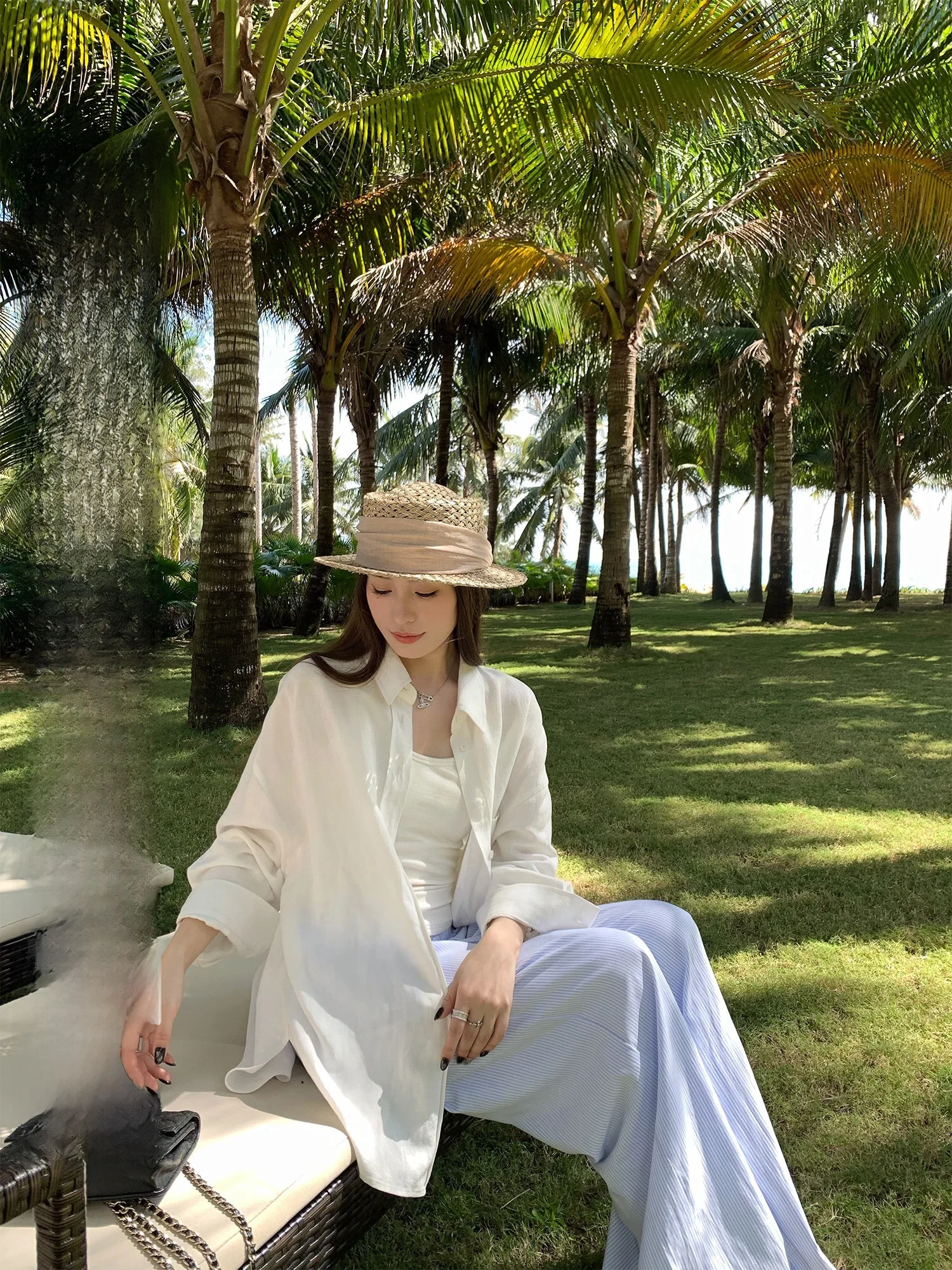 Hhyii Casual Oversize Long Sleeve Women's Shirt Spring Summer Linen Thin Sun Protection Top Breathable Comfortable Loose Fit
Hhyii Casual Oversize Long Sleeve Women's Shirt Spring Summer Linen Thin Sun Protection Top Breathable Comfortable Loose Fit