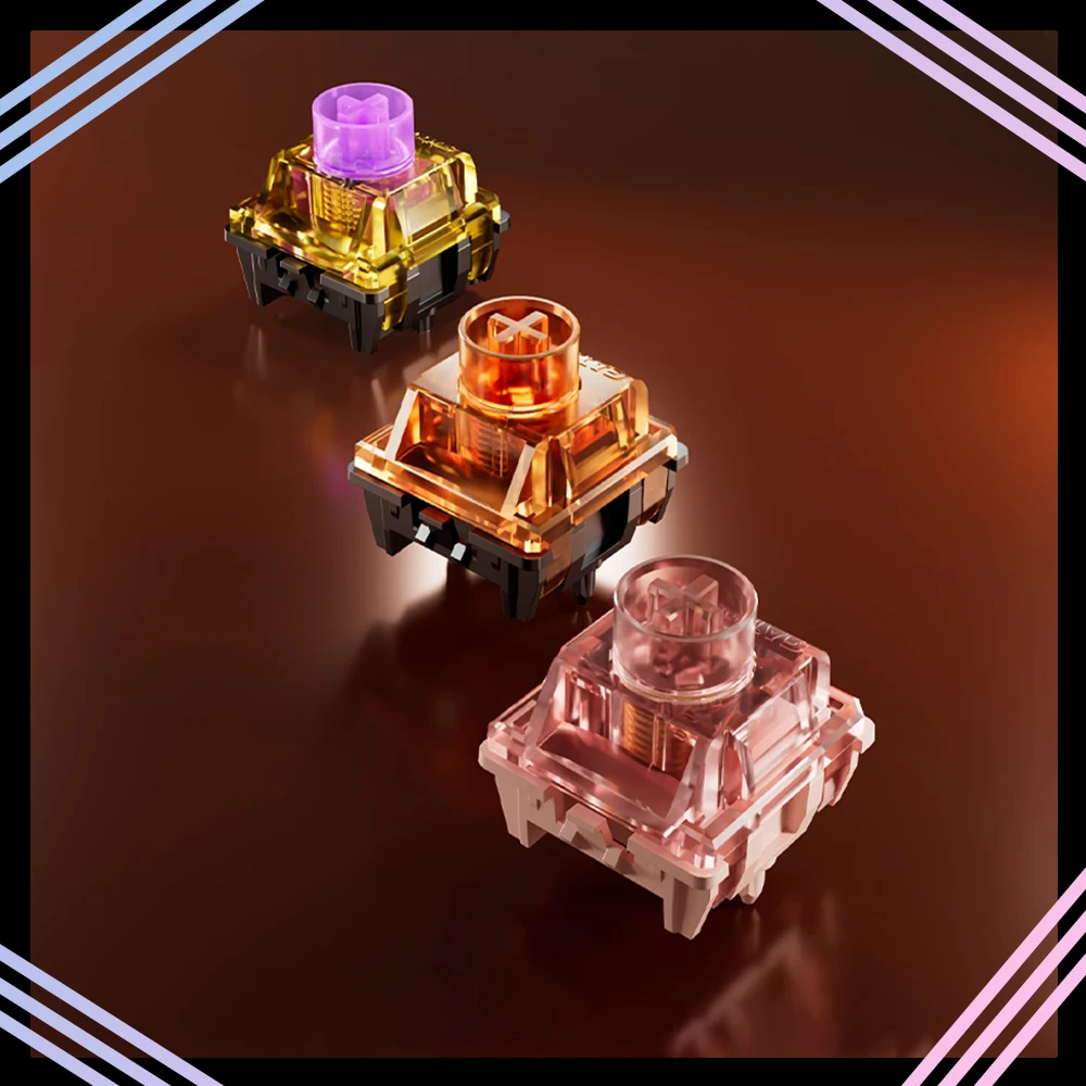 GATERON Spark Magnetic Switch Split Structure Triggers Stable Dual Sealed HIFI Sound Keyboard Switch Custom Keyboard Accessories
GATERON Spark Magnetic Switch Split Structure Triggers Stable Dual Sealed HIFI Sound Keyboard Switch Custom Keyboard Accessories