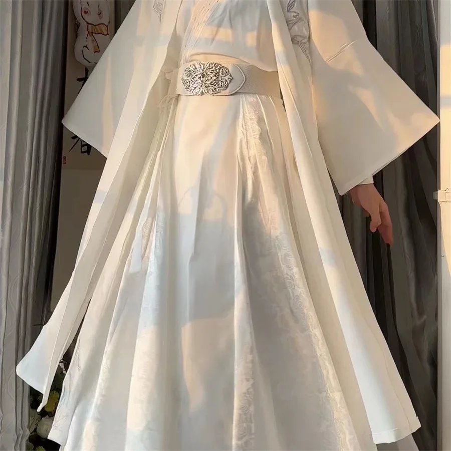 Оригинальный традиционный китайский фехтовальщик Hanfu, костюм древней династии Weijin, черное платье Hanfu, комплект 2025, горячая распродажа
Оригинальный традиционный китайский фехтовальщик Hanfu, костюм древней династии Weijin, черное платье Hanfu, комплект 2025, горячая распродажа