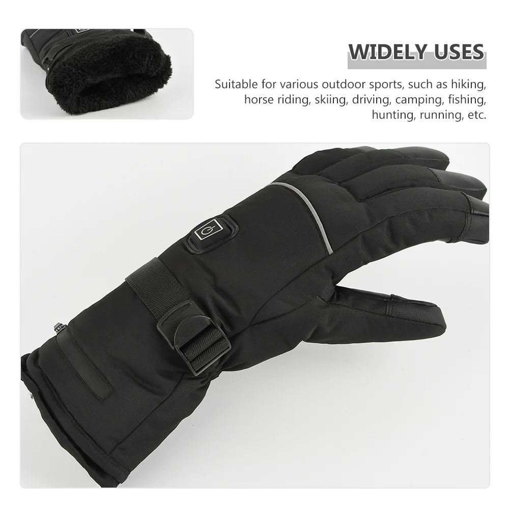 1Pair Electric Heated Winter Gloves Thermal Adjustable Touch Screen Warm Gloves for Outdoor Skiing Riding Camping
1Pair Electric Heated Winter Gloves Thermal Adjustable Touch Screen Warm Gloves for Outdoor Skiing Riding Camping