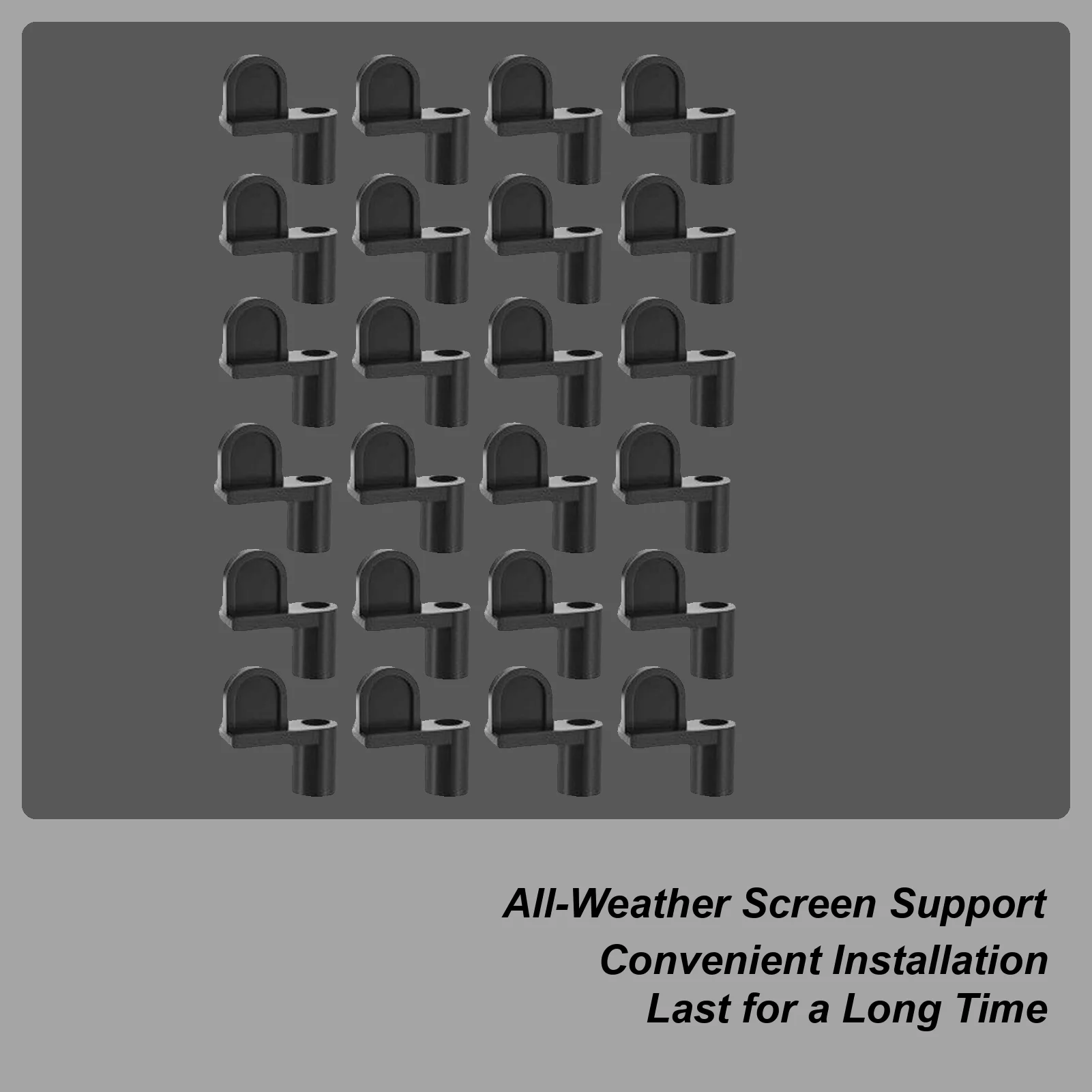 Зажимы для держателей оконного экрана, 24 шт., зажимы для фиксаторов оконного экрана, фурнитура, плотно прилегающие панели для штормов, смещенные крепежные детали, замена
Зажимы для держателей оконного экрана, 24 шт., зажимы для фиксаторов оконного экрана, фурнитура, плотно прилегающие панели для штормов, смещенные крепежные детали, замена