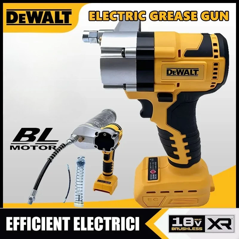 Электрический смазочный пистолет Dewalt для аккумуляторов 20В-18В, бесщеточный, с LED-подсветкой, для подачи смазки, инструмент для инжекции масла
Электрический смазочный пистолет Dewalt для аккумуляторов 20В-18В, бесщеточный, с LED-подсветкой, для подачи смазки, инструмент для инжекции масла
