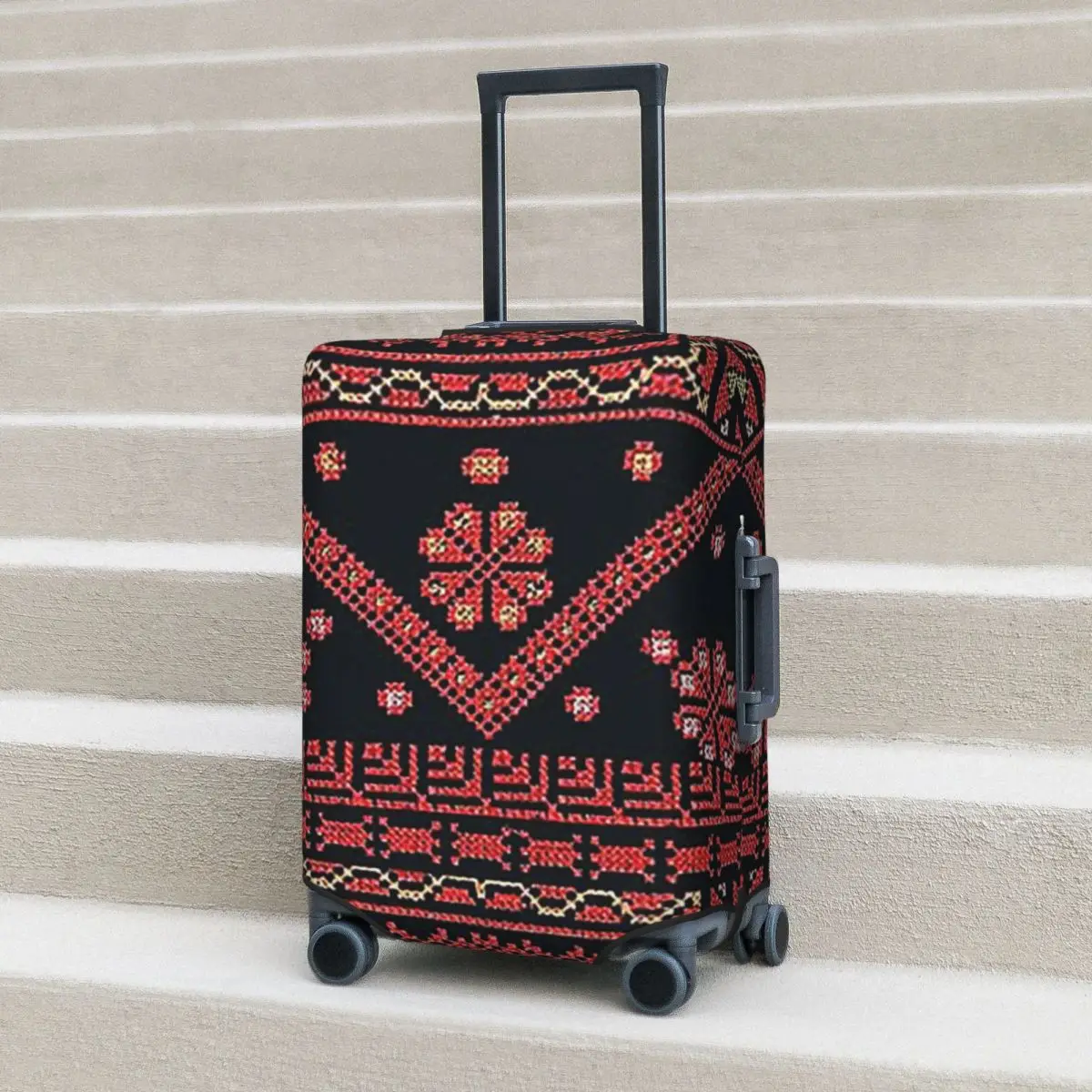 Чехол для чемодана с палестинской вышивкой и тремя цветами, эластичные защитные чехлы для багажа для путешествий 18-32 дюймов
Чехол для чемодана с палестинской вышивкой и тремя цветами, эластичные защитные чехлы для багажа для путешествий 18-32 дюймов