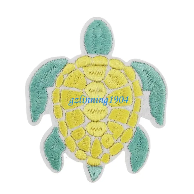 L5YD Eye-Catching Turtles Fabric Applique Embroidered Sewing on Patches for Wedding/ Evening Dress Clothing Patches
L5YD Eye-Catching Turtles Fabric Applique Embroidered Sewing on Patches for Wedding/ Evening Dress Clothing Patches