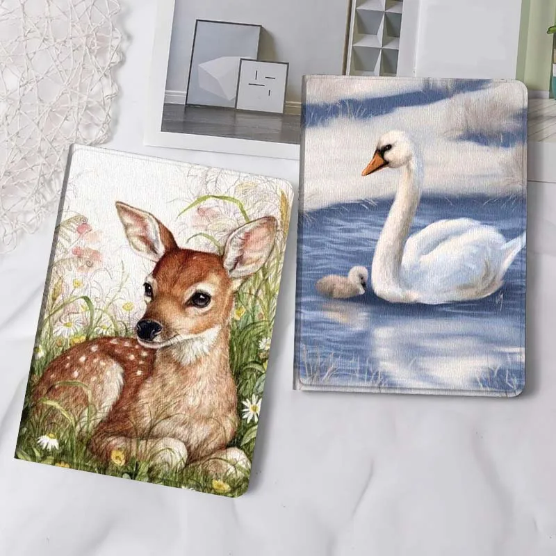 Cartoon Fawn Grass Field Tablet Case For Samsung Tab Galaxy S6 S11 A A7 A8 A9 A11 10.1 10.4 10.5 Plus Lite Gift
Cartoon Fawn Grass Field Tablet Case For Samsung Tab Galaxy S6 S11 A A7 A8 A9 A11 10.1 10.4 10.5 Plus Lite Gift
