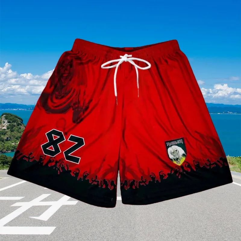 Street Fashion Trendy Heavy Metal Band Shorts, Breathable for Sports and Leisure, Suitable for Adults and Children
Street Fashion Trendy Heavy Metal Band Shorts, Breathable for Sports and Leisure, Suitable for Adults and Children