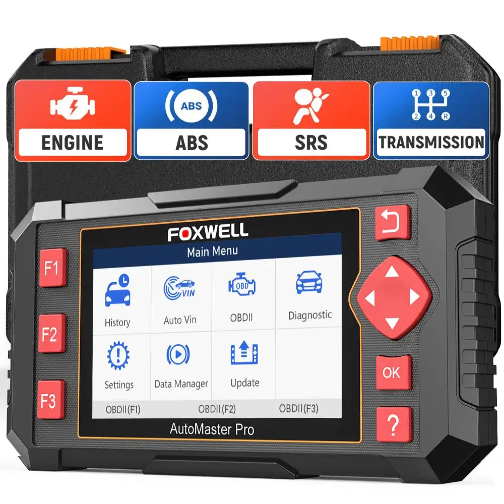 Сканер OBD2 ABS SRS, проверка кода двигателя, считыватель для автомобилей и грузовиков, диагностический сканер, инструмент FOXWELL NT604 Elite
Сканер OBD2 ABS SRS, проверка кода двигателя, считыватель для автомобилей и грузовиков, диагностический сканер, инструмент FOXWELL NT604 Elite