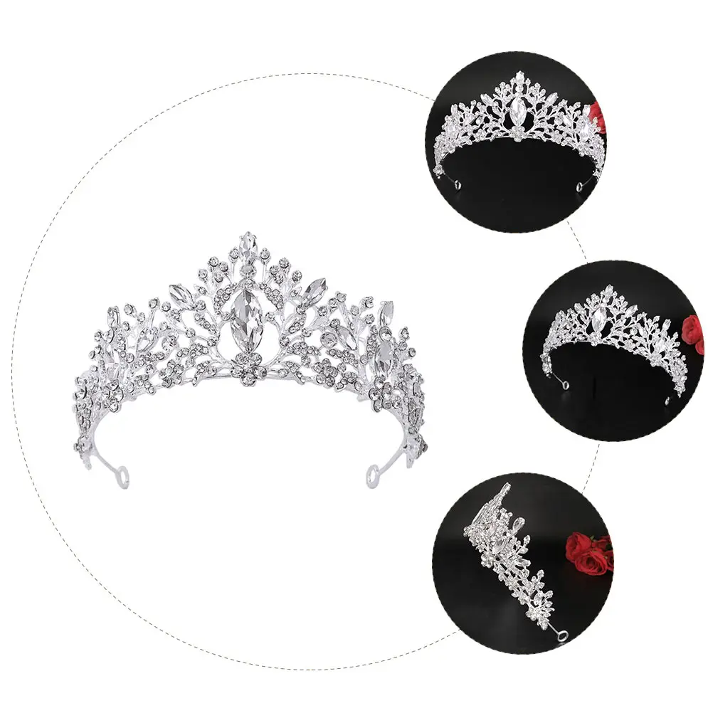 Branch Shaped Crown Shiny Silver Wedding Dress Headdress Party Tiara Woman Durable Practical Comfortable Special Occasion
Branch Shaped Crown Shiny Silver Wedding Dress Headdress Party Tiara Woman Durable Practical Comfortable Special Occasion