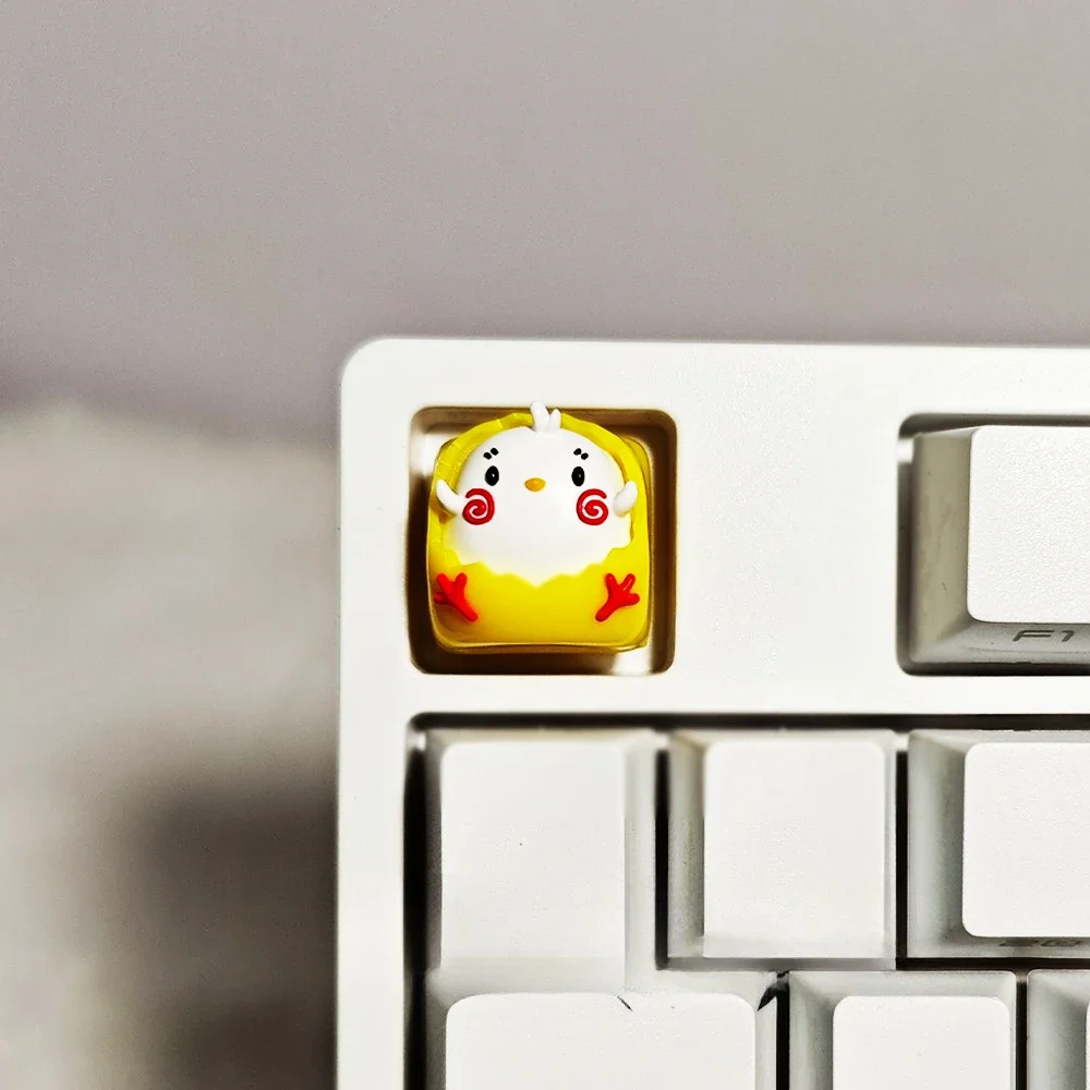 Chicken Keycap Handmade Resin Epoxy Personality Creative Transparent Keycap Cross Mechanical Keyboard
Chicken Keycap Handmade Resin Epoxy Personality Creative Transparent Keycap Cross Mechanical Keyboard
