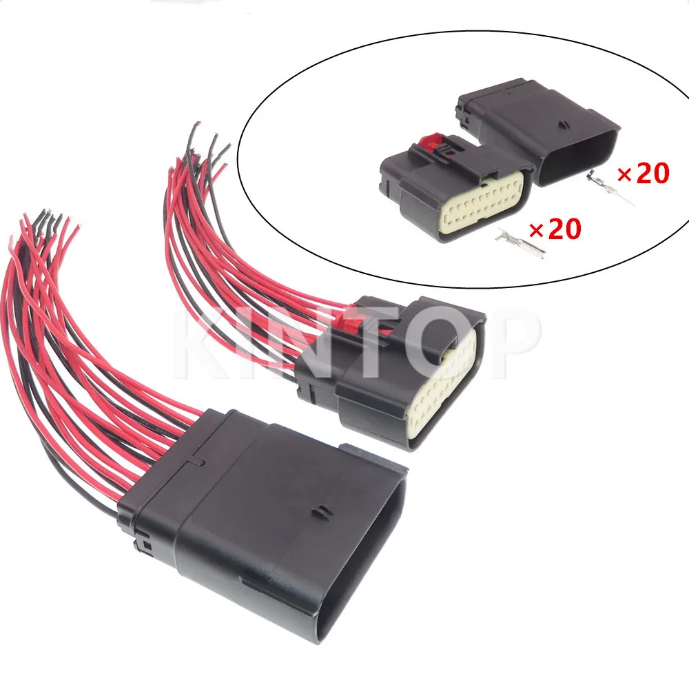 1 Set 20 Pins AC Assembly Car Wiring Harness Plug For Buick 33482-2132 33472-2001 Auto Headlamp Waterproof Socket With Wires
1 Set 20 Pins AC Assembly Car Wiring Harness Plug For Buick 33482-2132 33472-2001 Auto Headlamp Waterproof Socket With Wires