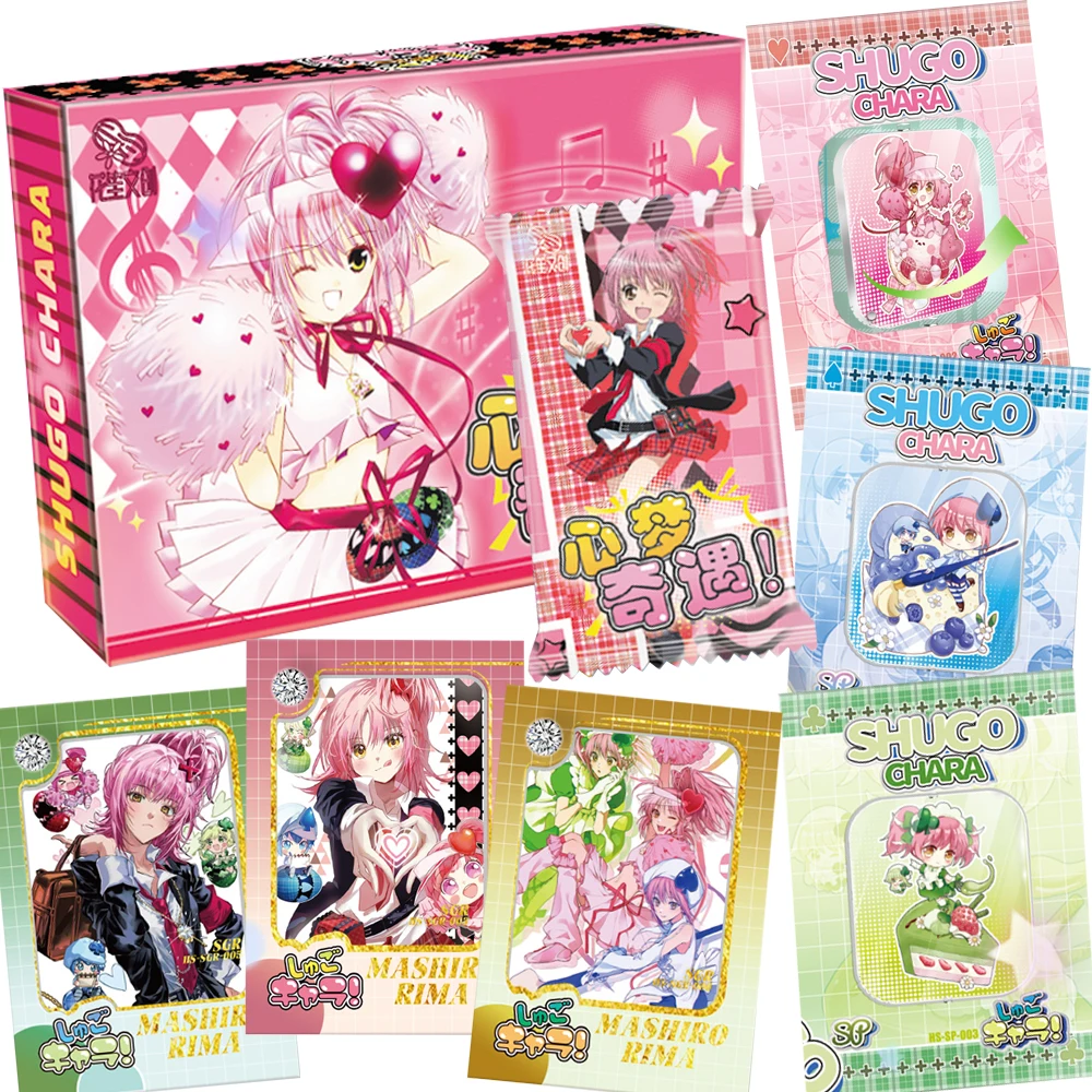 Shugo Chara Collection Cards Anime Magical Girls Hinamori Amu Tsukiyomi Utau Cute Funny Q-version Characters Cards Fans Gifts
Shugo Chara Collection Cards Anime Magical Girls Hinamori Amu Tsukiyomi Utau Cute Funny Q-version Characters Cards Fans Gifts
