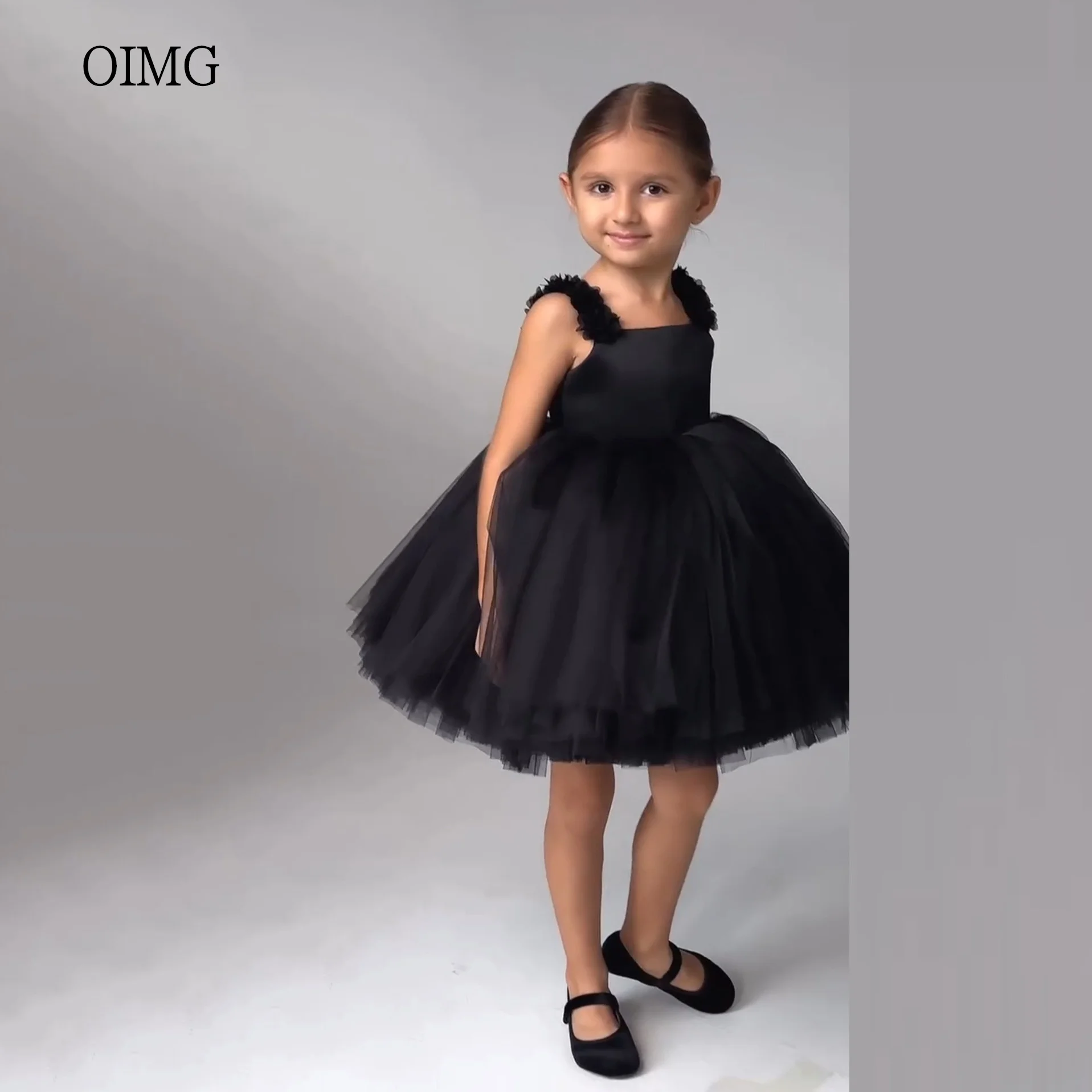OIMG Black Ball Flower Girl Dresses Sleeveless Gown Wedding Party Dress Simple Princess Birthday Dress Customized
OIMG Black Ball Flower Girl Dresses Sleeveless Gown Wedding Party Dress Simple Princess Birthday Dress Customized