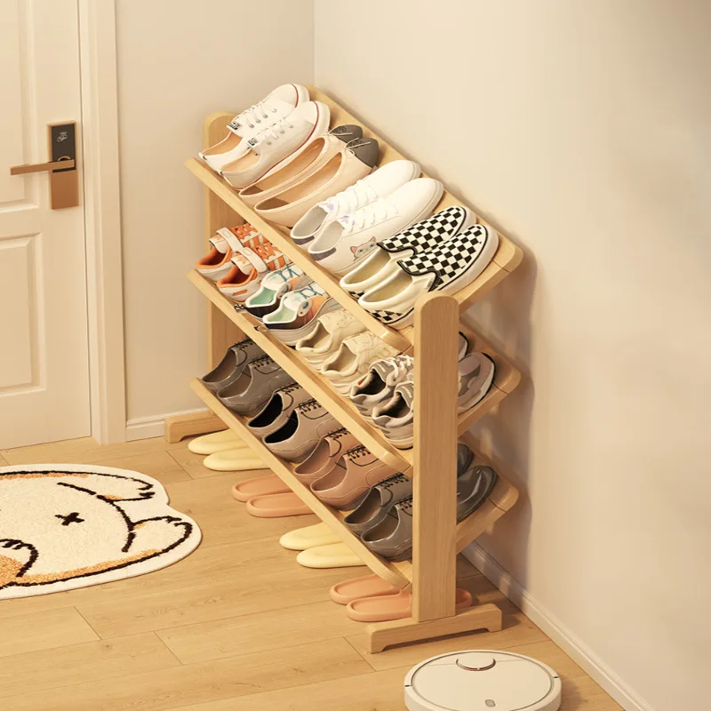 Pure Solid Wood Shoe Rack Door Household Indoor Strong and Durable Simple Multi-layer Small Shelf Shoe Cabinet
Pure Solid Wood Shoe Rack Door Household Indoor Strong and Durable Simple Multi-layer Small Shelf Shoe Cabinet