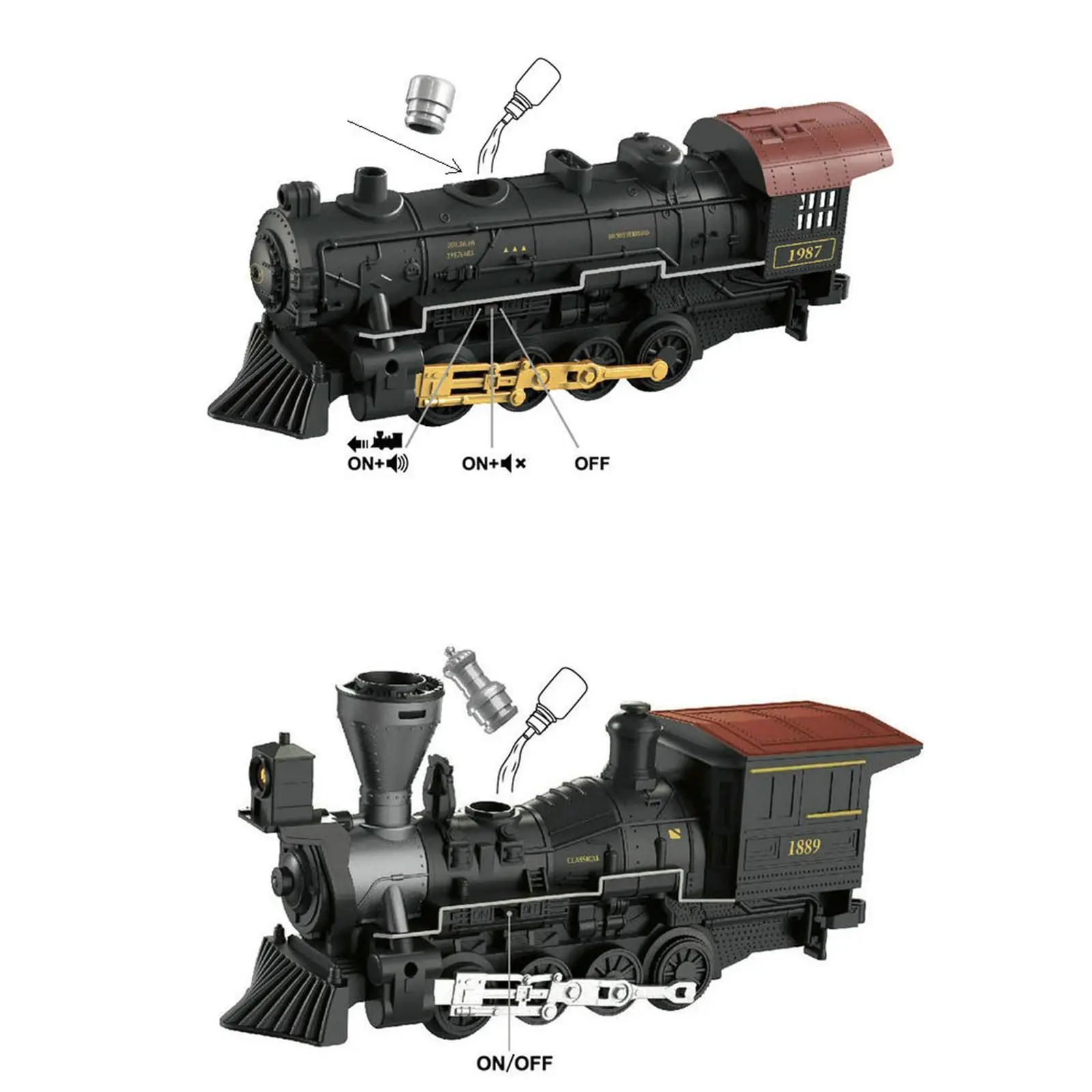 Electric Train Toy Locomotive Engine for 3 4 5 6 7 8 + Years Old Boys Girls
Electric Train Toy Locomotive Engine for 3 4 5 6 7 8 + Years Old Boys Girls