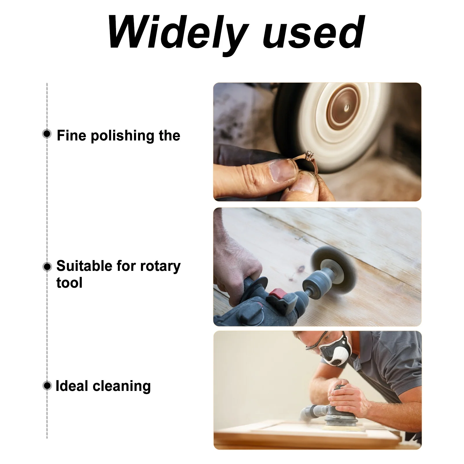 3Pcs Polishing Brush Grinding Tool Buffing Wheel High Efficiency Polishing Abrasive Wheel for Rust Removal Grinding Brush
3Pcs Polishing Brush Grinding Tool Buffing Wheel High Efficiency Polishing Abrasive Wheel for Rust Removal Grinding Brush