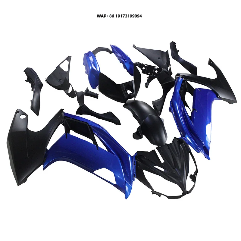 Blue Black Fairing Kits for 650 ER6F EX650 2012-2016 13 14 15 ABS Plastics
Blue Black Fairing Kits for 650 ER6F EX650 2012-2016 13 14 15 ABS Plastics