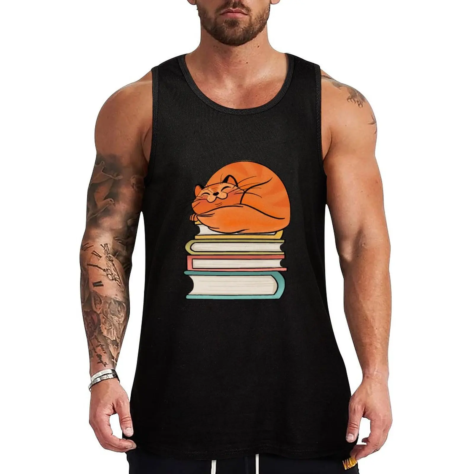 With Books And Cats Life Is Sweet Tank Top T-shirt man T-shirts men T-shirt Men's gym fitness clothing for men
With Books And Cats Life Is Sweet Tank Top T-shirt man T-shirts men T-shirt Men's gym fitness clothing for men