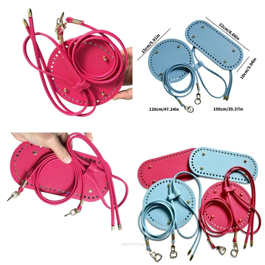 X5XA Precise Cut Bag Base Strap PU Drawstring Rope Crafting Components Easy Assembly
X5XA Precise Cut Bag Base Strap PU Drawstring Rope Crafting Components Easy Assembly