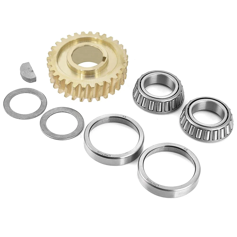 Gear Bearing and Races Replacement Kit for TROY Horse Tiller GW11527 & For GW1064 Designed for Optimal Performance
Gear Bearing and Races Replacement Kit for TROY Horse Tiller GW11527 & For GW1064 Designed for Optimal Performance