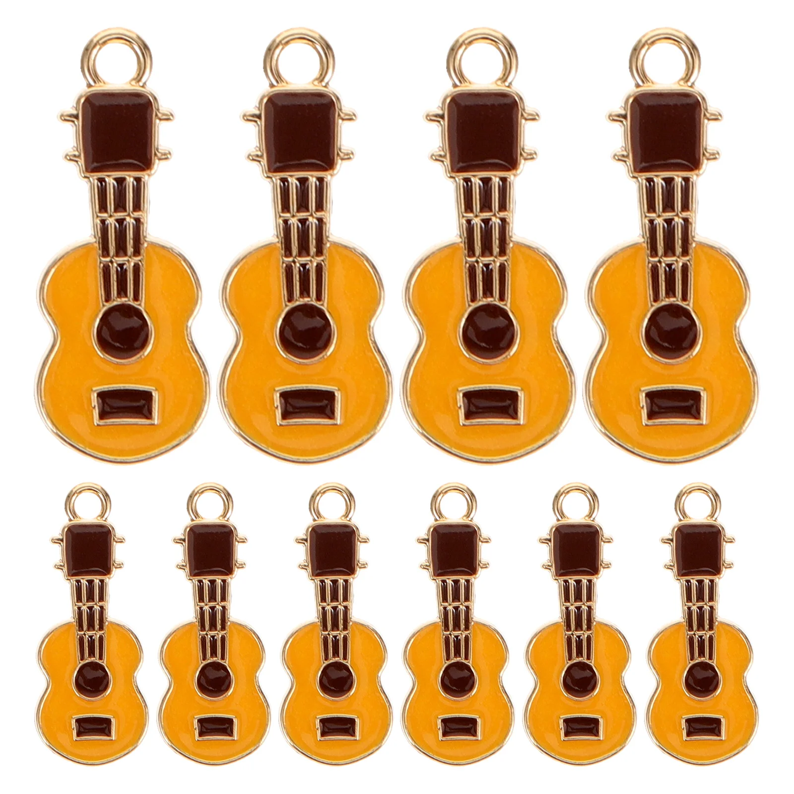 10 Pcs Guitar Pendant Instrument Design Handmade Jewelry Accessories Hanging Charms Necklace for Earring Making Decor Music
10 Pcs Guitar Pendant Instrument Design Handmade Jewelry Accessories Hanging Charms Necklace for Earring Making Decor Music