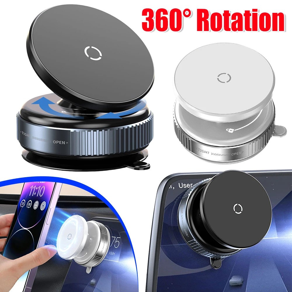 Автомобильный держатель для телефона, магнитное вакуумное интеллектуальное автомобильное крепление Magsafe 360° ° Поворотный магнитный вакуумный адсорбционный кронштейн на присоске CaR 
Автомобильный держатель для телефона, магнитное вакуумное интеллектуальное автомобильное крепление Magsafe 360° ° Поворотный магнитный вакуумный адсорбционный кронштейн на присоске CaR