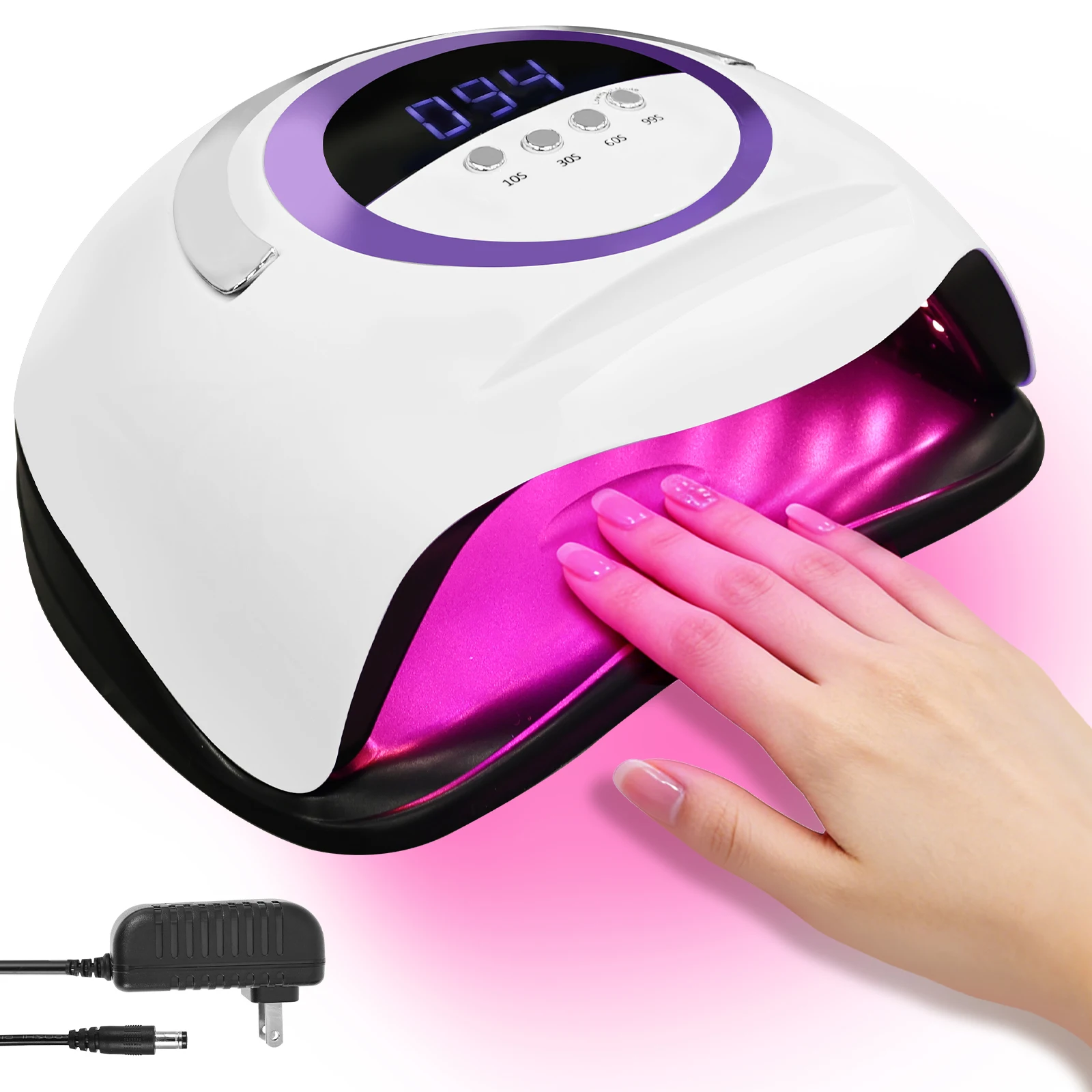 300W UV LED Nail Lamp 72 LEDs For Nail Dryer Smart Fast Gel Polish Curing Light Manicure Professional Salon Tool Equipment
300W UV LED Nail Lamp 72 LEDs For Nail Dryer Smart Fast Gel Polish Curing Light Manicure Professional Salon Tool Equipment