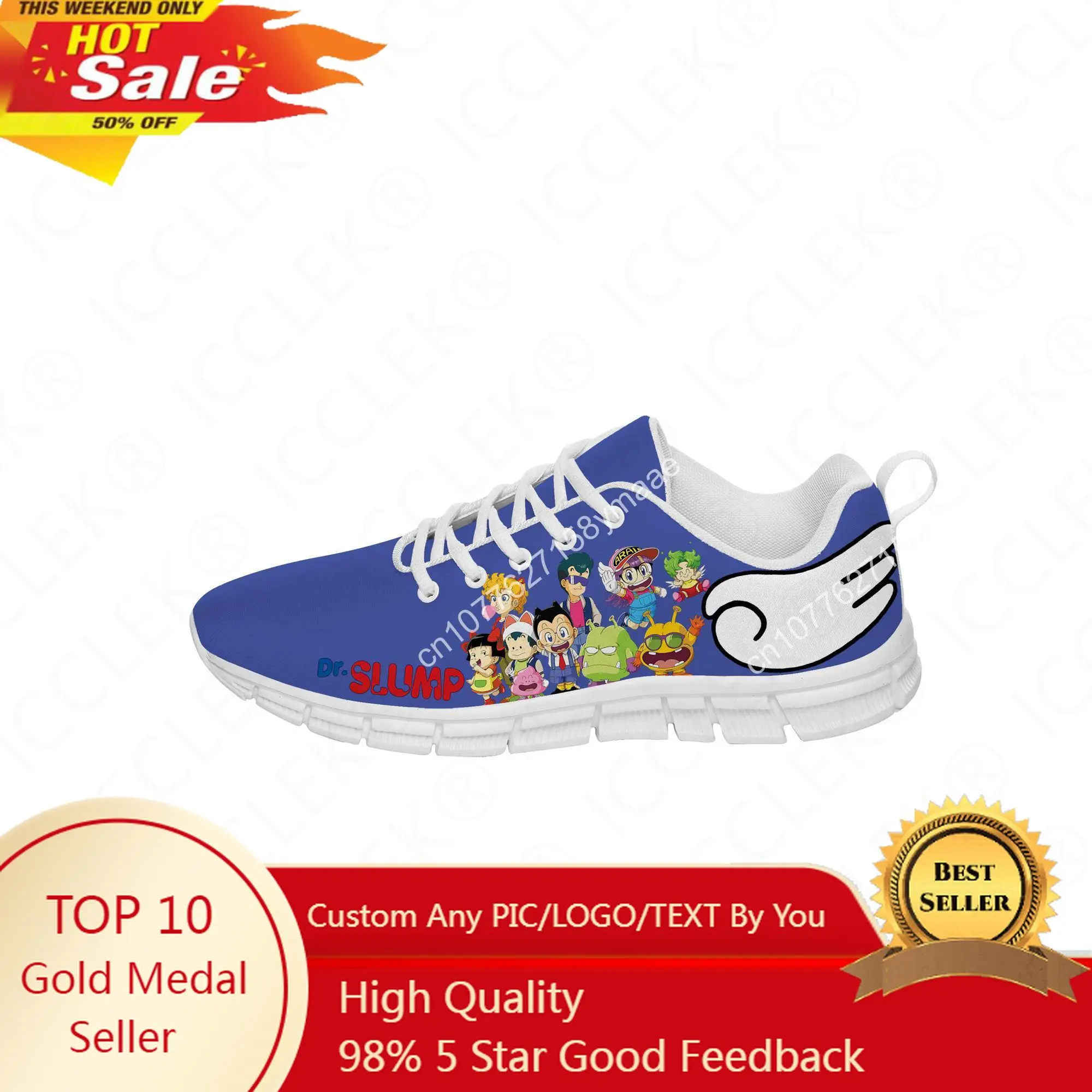 Japan Anime Manga Cartoon Arale Dr Slump Sneakers Shoes Mens Womens Teenager Casual White Shoes Canvas 3D Print Cosplay Shoe
Japan Anime Manga Cartoon Arale Dr Slump Sneakers Shoes Mens Womens Teenager Casual White Shoes Canvas 3D Print Cosplay Shoe