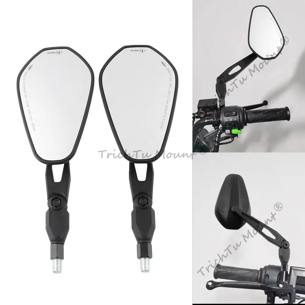 For All Motorcycles/ Scooters/ ATVs Motorcycle Accessories 1Pair Handlebar Rearview Mirror ABS Plastic Left&Right Adjustable
For All Motorcycles/ Scooters/ ATVs Motorcycle Accessories 1Pair Handlebar Rearview Mirror ABS Plastic Left&Right Adjustable