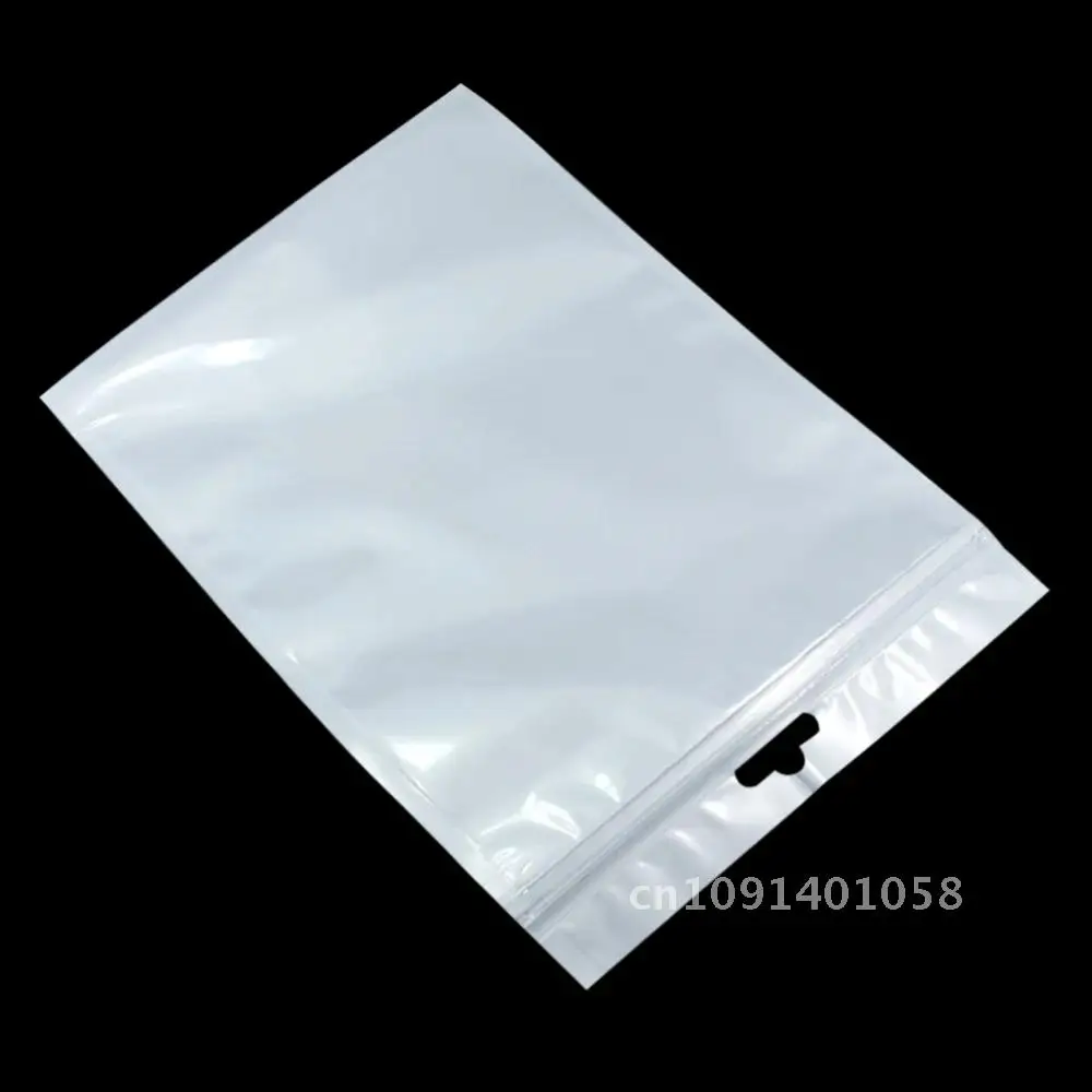100PCS Small White / Clear Zip Lock Plastic Package Bags with Zipper Self Seal Transparent Ziplock Poly Packaging Bag Hang Hole
100PCS Small White / Clear Zip Lock Plastic Package Bags with Zipper Self Seal Transparent Ziplock Poly Packaging Bag Hang Hole