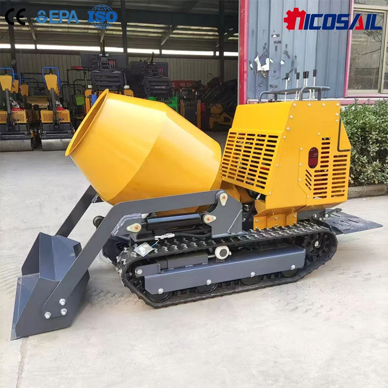 Custom Commercial Small Concrete Mixer 750kg Mini Dumper Heavy Duty Machinery
Custom Commercial Small Concrete Mixer 750kg Mini Dumper Heavy Duty Machinery