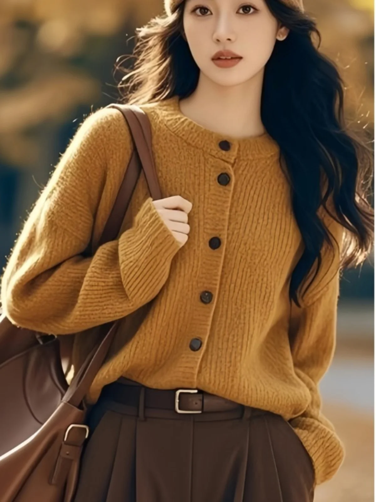 Loose Knitted Large Size Sweater Women's Faionable Autumn Winter Outerwear European Sle Slimming Open Cardigan Coat
Loose Knitted Large Size Sweater Women's Faionable Autumn Winter Outerwear European Sle Slimming Open Cardigan Coat