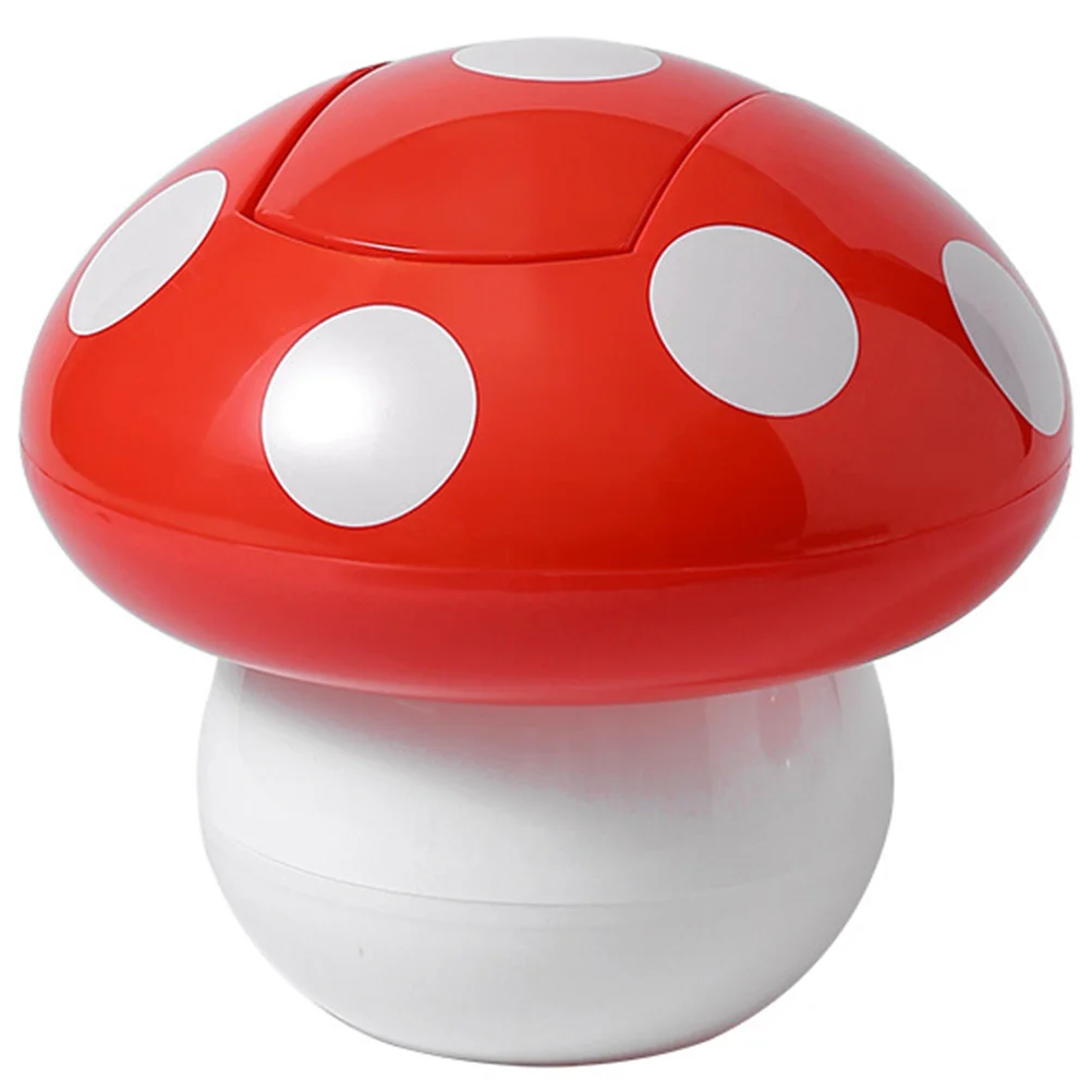 Wastebasket Mushroom Trash Can Office Work Desk Small Garbage with Lid Abs Cute Bin
Wastebasket Mushroom Trash Can Office Work Desk Small Garbage with Lid Abs Cute Bin