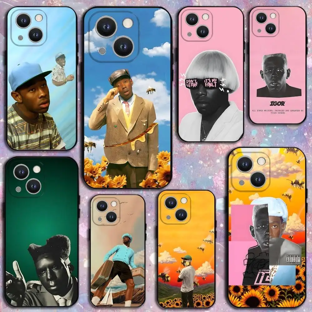 T-Tylers The Creator Rapper Phone Case For iPhone 16,15,14,13,12,11 Plus,Pro Max,XS,X,XR,SE,Mini,8,7,Soft Silicone Black Cover
T-Tylers The Creator Rapper Phone Case For iPhone 16,15,14,13,12,11 Plus,Pro Max,XS,X,XR,SE,Mini,8,7,Soft Silicone Black Cover
