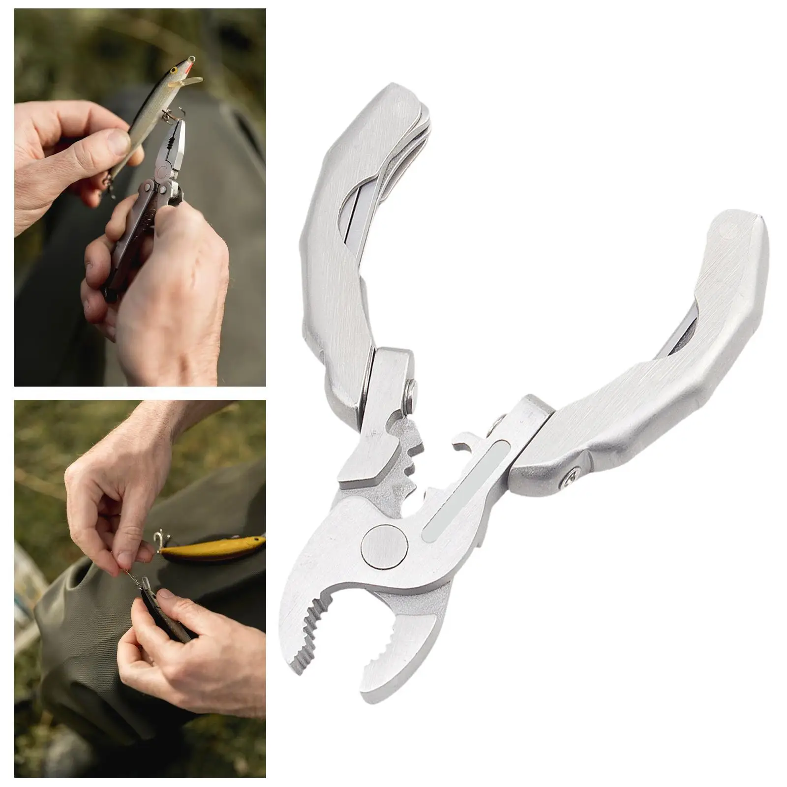 Multitool Pliers 9 in 1 Folding Portable Multi Tool Multifunctional for Outdoor Activities Survival Backpacking Fishing
Multitool Pliers 9 in 1 Folding Portable Multi Tool Multifunctional for Outdoor Activities Survival Backpacking Fishing