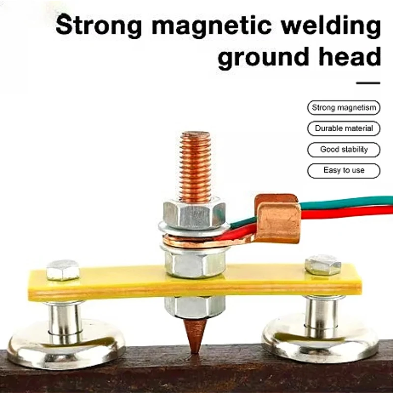 Welding Magnet Head Magnet Double Head Magnetic Welding Support Ground Clamp for Mechanical Maintenance
Welding Magnet Head Magnet Double Head Magnetic Welding Support Ground Clamp for Mechanical Maintenance
