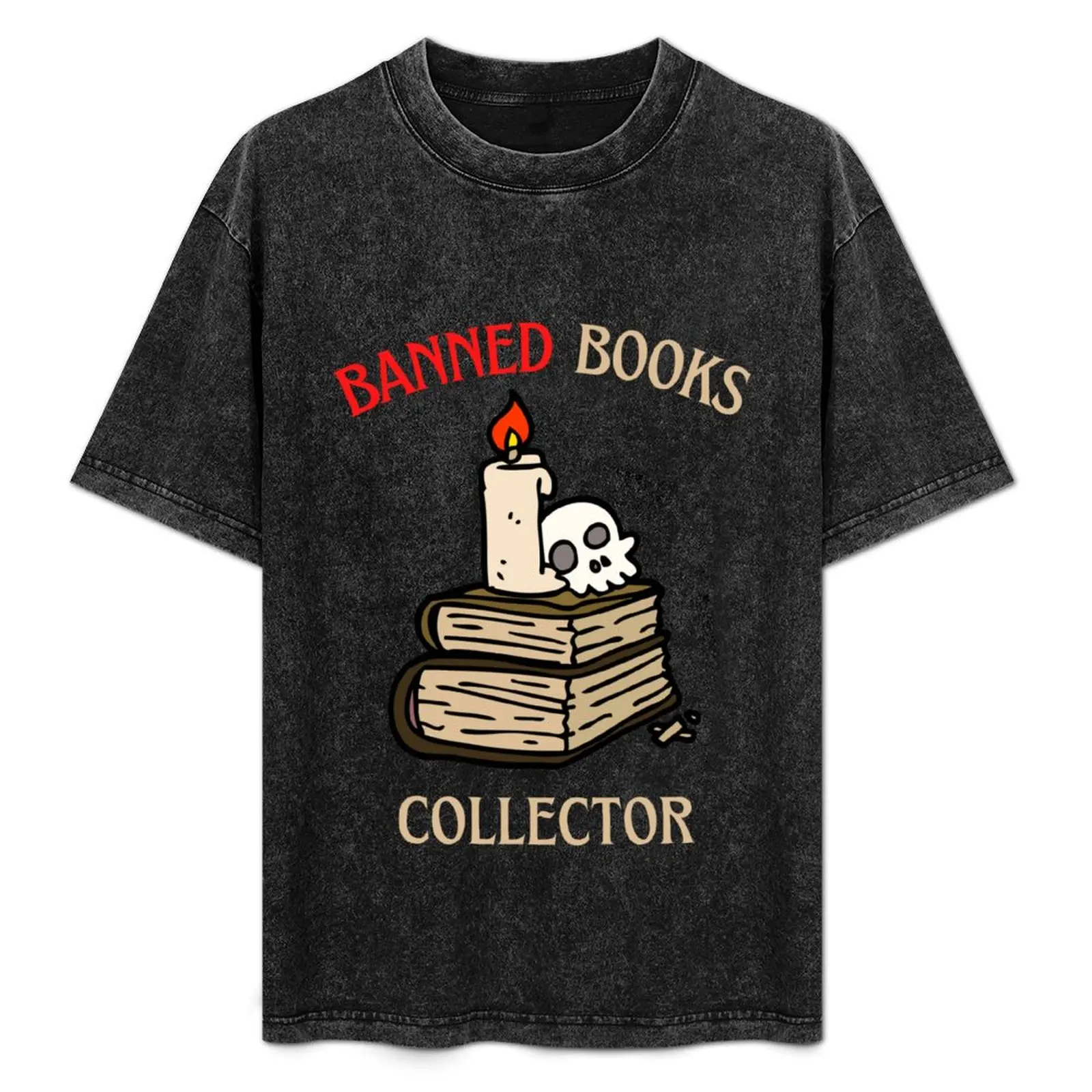Banned Books Collector T-Shirt Trendy Print Short Sleeve T-Shirt
Banned Books Collector T-Shirt Trendy Print Short Sleeve T-Shirt